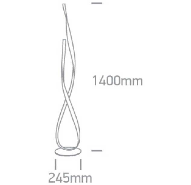 Dekoratyvinis LED šviestuvas 29W 3000K 61086A/B Dekoratyvinis LED šviestuvas 29W 3000K 61086A/B