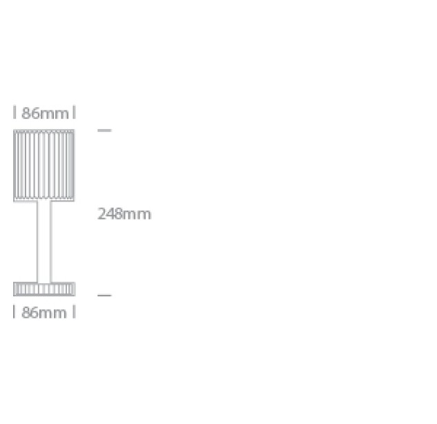 Dekoratyvinis LED šviestuvas 1,2W 3000K IP54 61098/W Dekoratyvinis LED šviestuvas 1,2W 3000K IP54 61098/W