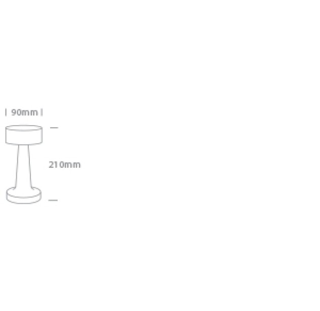 Dekoratyvinis LED šviestuvas 3W 3000K IP54 61102/BBS Dekoratyvinis LED šviestuvas 3W 3000K IP54 61102/BBS