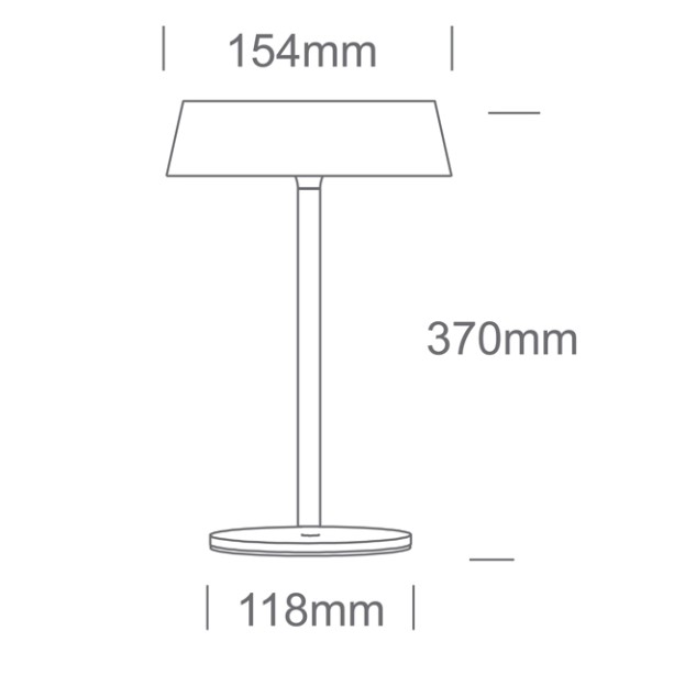 Dekoratyvinis LED šviestuvas 2W 3000K IP44 61106/B/W