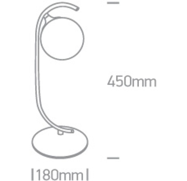 Dekoratyvinis šviestuvas 9W G9 61116/B