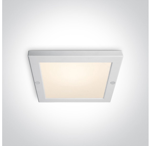 Lubinis LED šviestuvas 18W 3000K IP40 62018AF/W/W Lubinis LED šviestuvas 18W 3000K IP40 62018AF/W/W