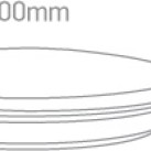 Lubinis LED šviestuvas 15W 3000K 62026A/W