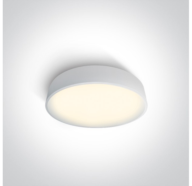 Lubinis LED šviestuvas 20W 3000K 62118D/W/W