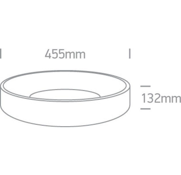 Lubinis LED šviestuvas 32W CCT 62132N/AN/V