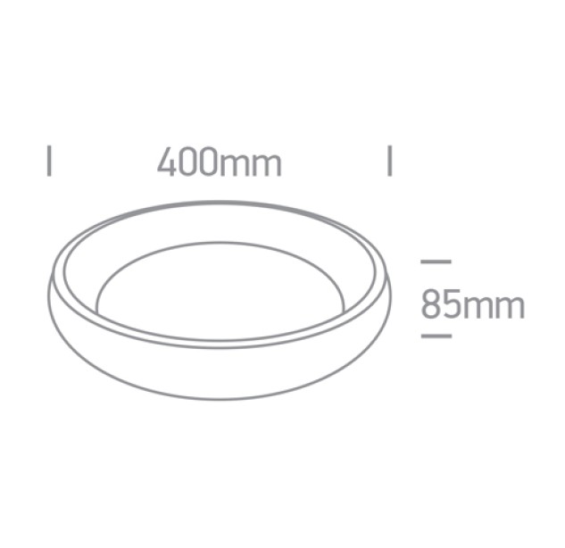 Lubinis LED šviestuvas 30W CCT 62134N/BGL/V