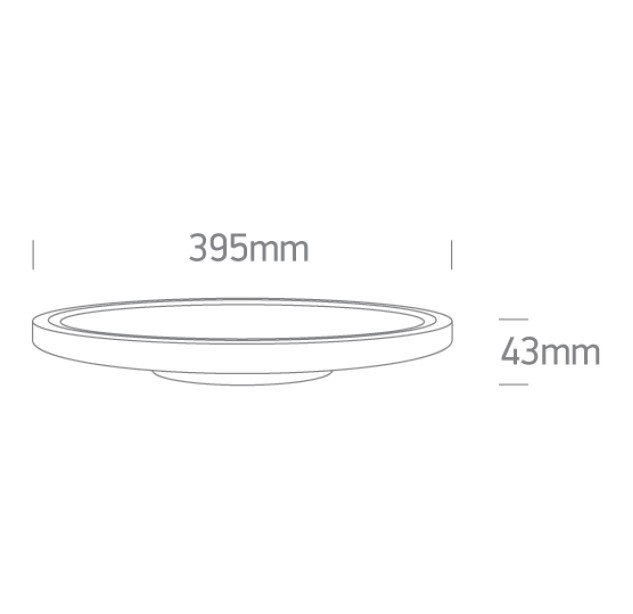 Lubinis LED šviestuvas 40W 4000K 62140FB/B/C
