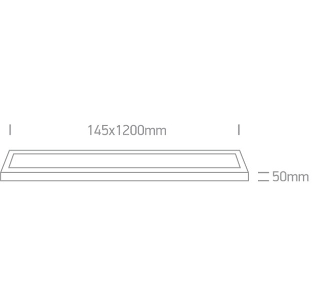 Потолочный светильник LED 40 Вт 4000 К IP40 62140RF/W/C