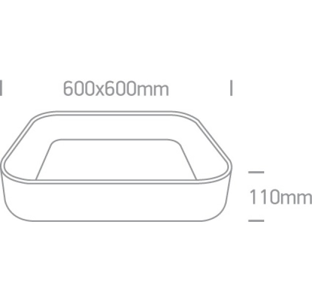 Lubinis LED šviestuvas 50W 3000K 62142NA/W/W Lubinis LED šviestuvas 50W 3000K 62142NA/W/W