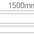Lubinis LED šviestuvas 40W CCT 62150BFU/W/V Lubinis LED šviestuvas 40W CCT 62150BFU/W/V