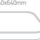 Lubinis LED šviestuvas 62W 3000K 62160A/B/W