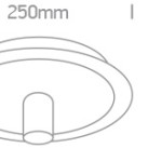 Dekoratyvinis šviestuvas 12W E27 62172A/BS