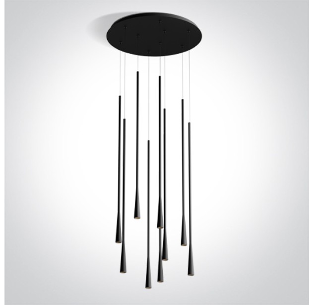 Dekoratyvinis LED šviestuvas 9x5W 3000K 63076D/B/W Dekoratyvinis LED šviestuvas 9x5W 3000K 63076D/B/W