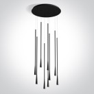 Dekoratyvinis LED šviestuvas 9x5W 3000K 63076D/B/W Dekoratyvinis LED šviestuvas 9x5W 3000K 63076D/B/W