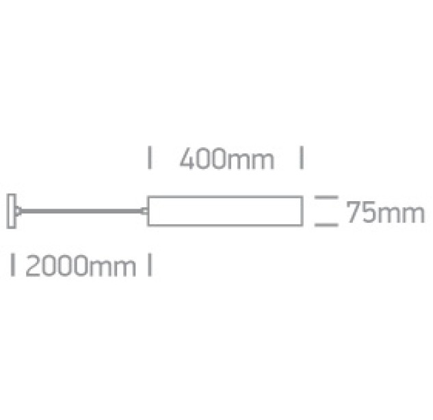 Pakabinamas šviestuvas 10W GU10 63105MA/BBS