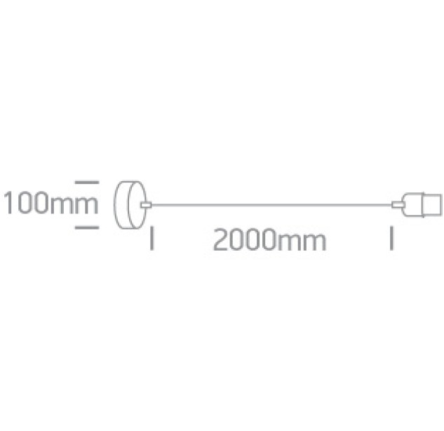 Pakabinamas šviestuvas 20W E27 63126/W Pakabinamas šviestuvas 20W E27 63126/W