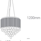 Dekoratyvinis šviestuvas 9x9x9W G9 63130P