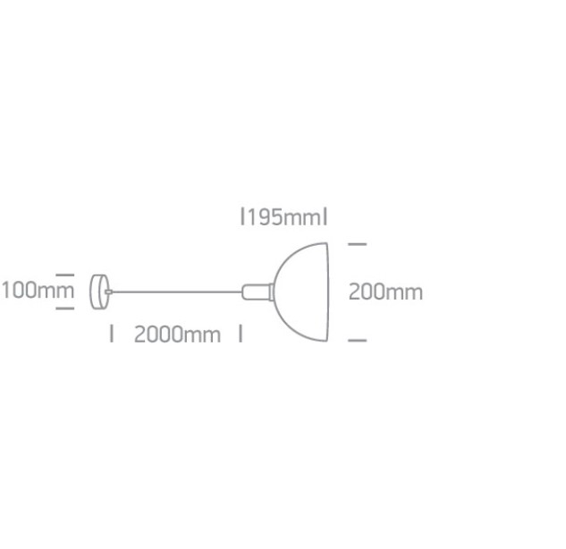 Pakabinamas šviestuvas 10W E27 63140/BBS