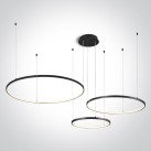 Dekoratyvinis LED šviestuvas 65W 3000K 63150B/B/W Dekoratyvinis LED šviestuvas 65W 3000K 63150B/B/W