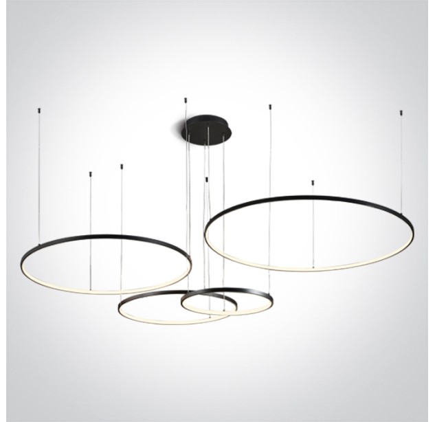 Decorative LED light fixture 100W 3000K 63150C/B/W