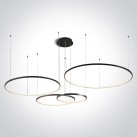 Decorative LED light fixture 100W 3000K 63150C/B/W