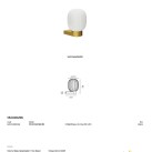 Sieninis šviestuvas PERO 8W G9 64174-003162 Sieninis šviestuvas PERO 8W G9 64174-003162