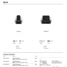 Įleidžiamas šviestuvas SERO 3000K 2W 64174-033776