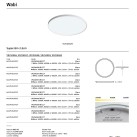 Lubinis virštinkinis šviestuvas WABI 42W 3000K, 4000K or 6000K 64175-519727