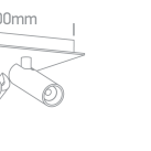 Lubinis LED šviestuvas 4x5W 3000K 65004E/B/W