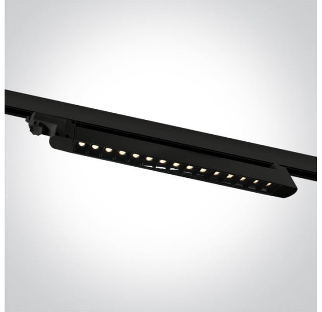 Bėginis LED šviestuvas 15X1W 3000K 65024TA/B/W