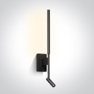 Sieninis LED šviestuvas 3W+6W 3000K 65144/B/W