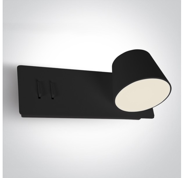 Sieninis LED šviestuvas 6W+4W 3000K 65147A/B/W Sieninis LED šviestuvas 6W+4W 3000K 65147A/B/W