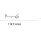 Bėginis LED šviestuvas 40W CCT 65172BT/B/V