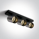 Lubinis/sieninis šviestuvas 3x3x10W GU10 65305N/MG Lubinis/sieninis šviestuvas 3x3x10W GU10 65305N/MG