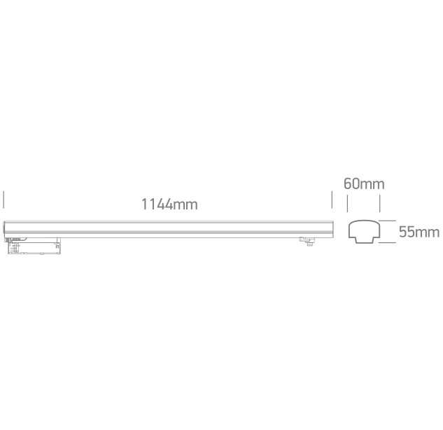 Bėginis LED šviestuvas 40W CCT 65664BT/B/V Bėginis LED šviestuvas 40W CCT 65664BT/B/V
