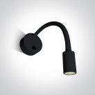 Sieninis LED šviestuvas 3W 3000K 65738A/B/W Sieninis LED šviestuvas 3W 3000K 65738A/B/W