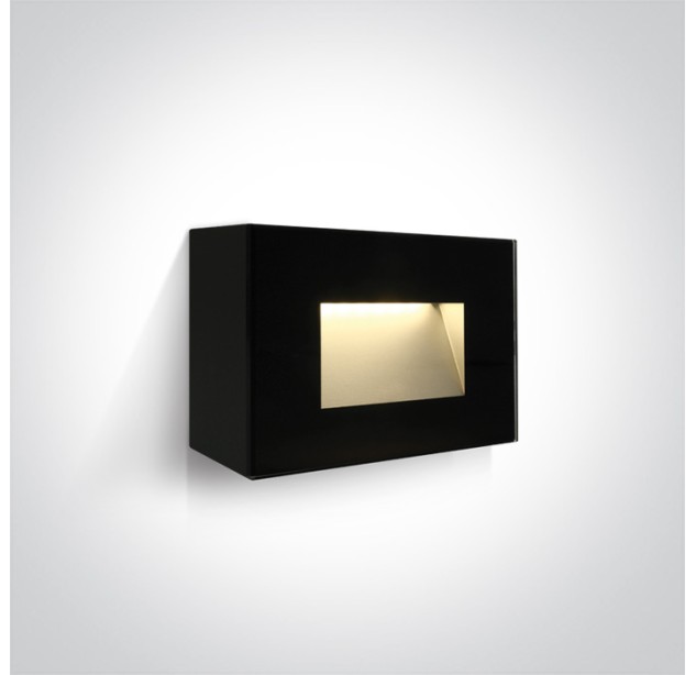 Sieninis LED šviestuvas 4W 3000K IP65 67076/B/W Sieninis LED šviestuvas 4W 3000K IP65 67076/B/W