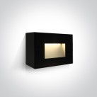Sieninis LED šviestuvas 4W 3000K IP65 67076/B/W Sieninis LED šviestuvas 4W 3000K IP65 67076/B/W