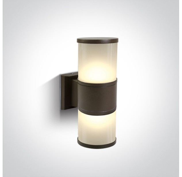 Lauko sieninis šviestuvas 2x2X20W E27 IP54 67098/BR Lauko sieninis šviestuvas 2x2X20W E27 IP54 67098/BR