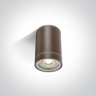 Lubinis šviestuvas 10W GU10 IP54 67130C/BR