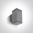 Sieninis šviestuvas 2x2x20W E27 IP54 67132A/G Sieninis šviestuvas 2x2x20W E27 IP54 67132A/G