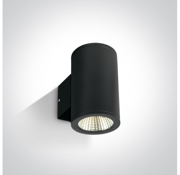 Sieninis LED šviestuvas 2x6W 3000K IP54 67138/B/W