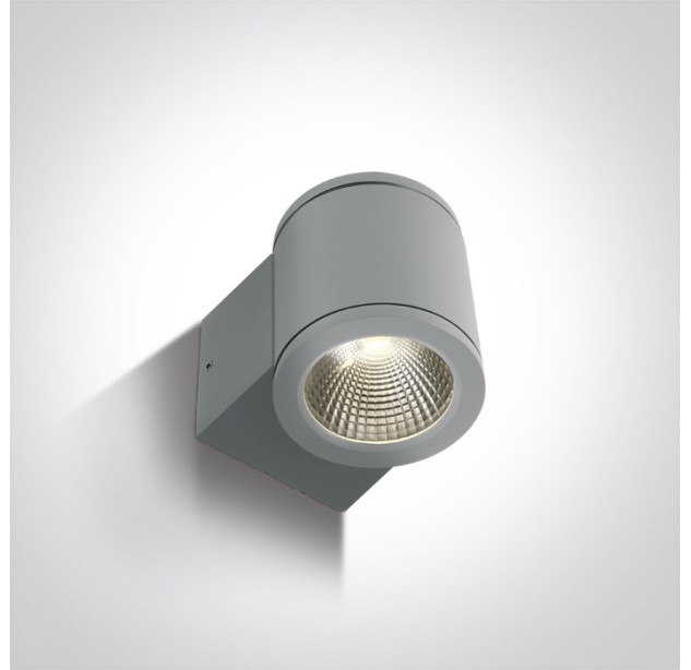 Sieninis LED šviestuvas 6W 3000K IP54 67138E/G/W