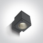 Sieninis LED šviestuvas 6W 3000K IP54 67138F/AN/W