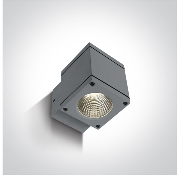 Sieninis LED šviestuvas 6W 3000K IP54 67138F/G/W Sieninis LED šviestuvas 6W 3000K IP54 67138F/G/W