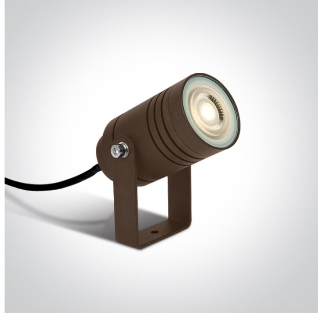 Lauko pastatomas šviestuvas 10W IP65 67198G/BR