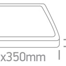 Lubinis LED šviestuvas 35W CCT IP65 67220E/W/V Lubinis LED šviestuvas 35W CCT IP65 67220E/W/V