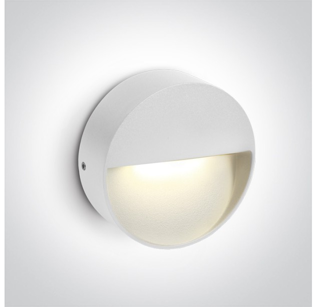 Sieninis LED šviestuvas 3W IP65 67359/W/V