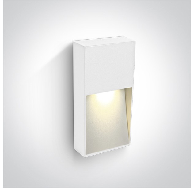 Sieninis LED šviestuvas 3W IP65 67359C/W/V