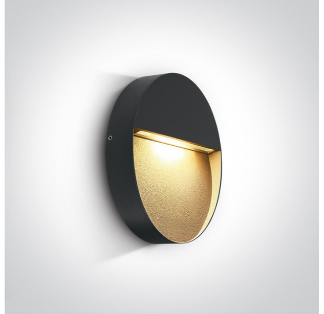 Sieninis LED šviestuvas 9W 3000K IP54 67360/AN/W